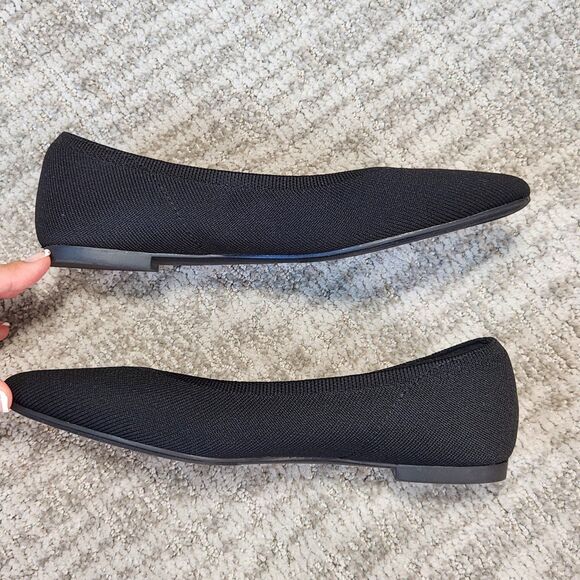 Kelly & Katie Maurene point toe flat shoes black size 7 - Picture 6 of 10